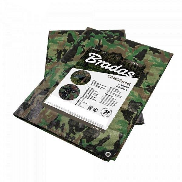 Тент камуфляж CAMOforest, 2х3м, 90 г/м² Bradas Тент камуфляж CAMOforest, 2х3м, 90 г/м² Bradas