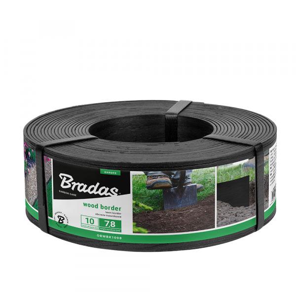 Бордюр Wood Border 78мм х 28мм х 10м черный Bradas Бордюр Wood Border 78мм х 28мм х 10м черный Bradas