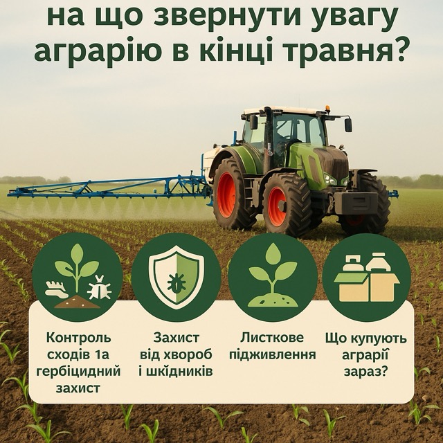 Посівна завершується: на що звернути увагу аграрію в кінці травня?