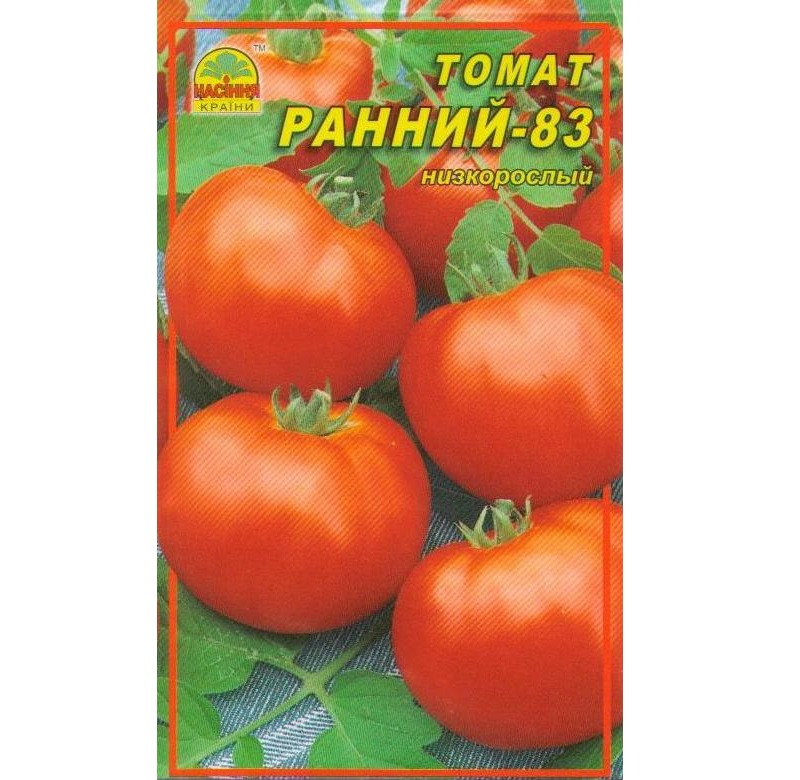 Семена томата Ранний-83 0,3 г (Насіння країни) Семена томата Ранний-83 0,3 г (Насіння країни)