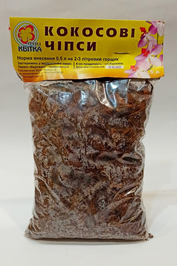 Кокосовые чипсы 0,5 л Кокосовые чипсы 0,5 л