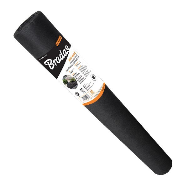 Агроволокно 50 г/м² черное 1,1х100м Bradas Агроволокно 50 г/м² черное 1,1х100м Bradas