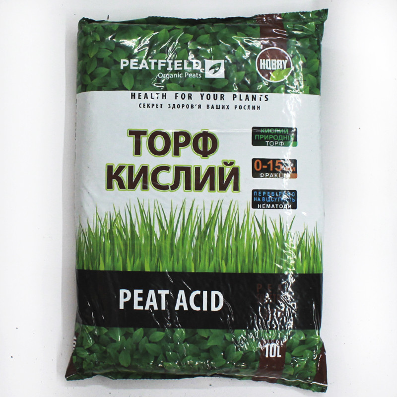 Торф кислый PEATFIELD 10 л Торф кислый PEATFIELD 10 л