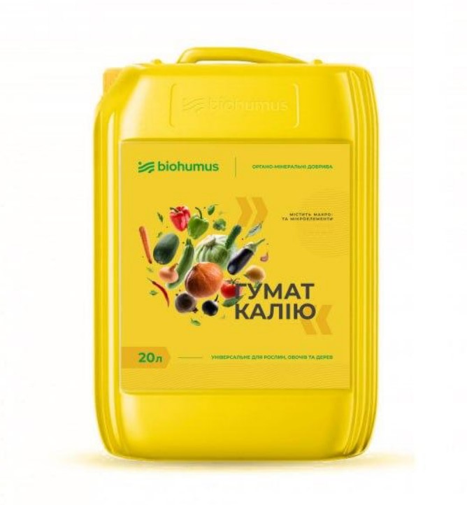 Гумат Калiю BioHumus, 20л Гумат Калiю BioHumus, 20л