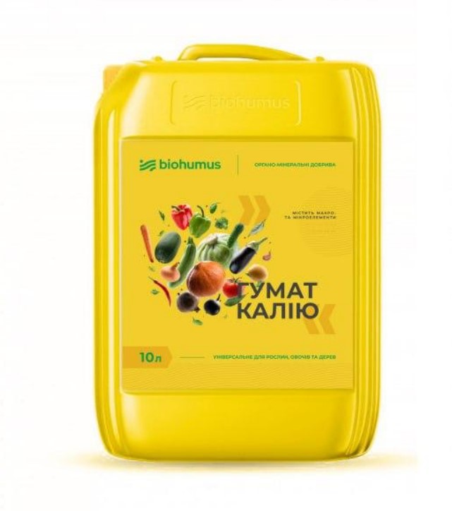 Гумат Калiю BioHumus, 10л Гумат Калiю BioHumus, 10л
