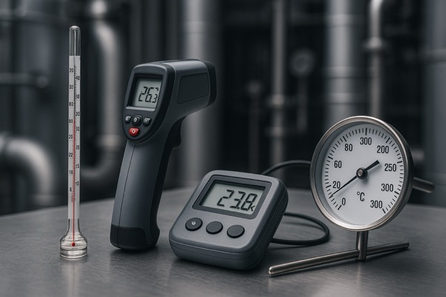 Контроль температуры на производстве: приборы и значение точных измерений