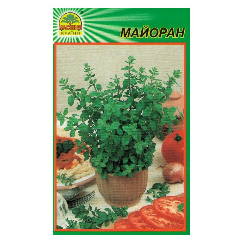 Семена Майорана 0,2 г (Насіння країни) Семена Майорана 0,2 г (Насіння країни)