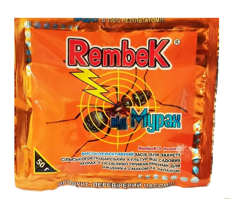 Инсектицид Рембек от муравьев 50 г Инсектицид Рембек от муравьев 50 г