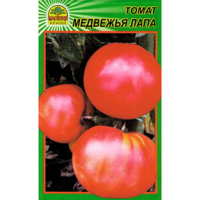 Насіння томата Ведмежа лапа 30 шт. (Насіння країни) Насіння томата Ведмежа лапа 30 шт. (Насіння країни)