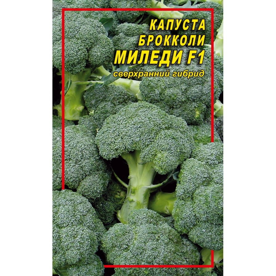 Семена капусты Брокколи Миледи F1 10 шт. Семена капусты Брокколи Миледи F1 10 шт.