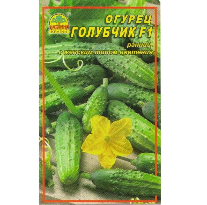 Семена огурца Голубчик F1 15 шт. (Насіння країни) Семена огурца Голубчик F1 15 шт. (Насіння країни)