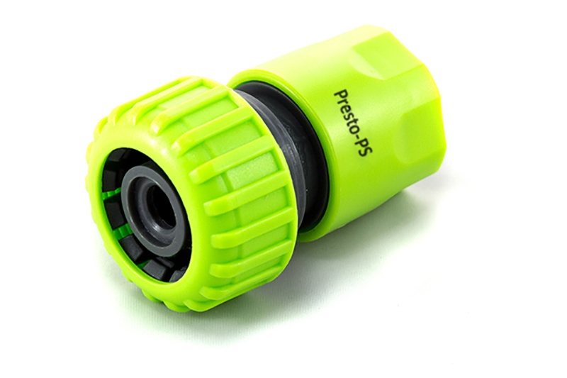Конектор Presto-PS для шланга 3/4 дюйма без аквастопа (5819G) Конектор Presto-PS для шланга 3/4 дюйма без аквастопа (5819G)