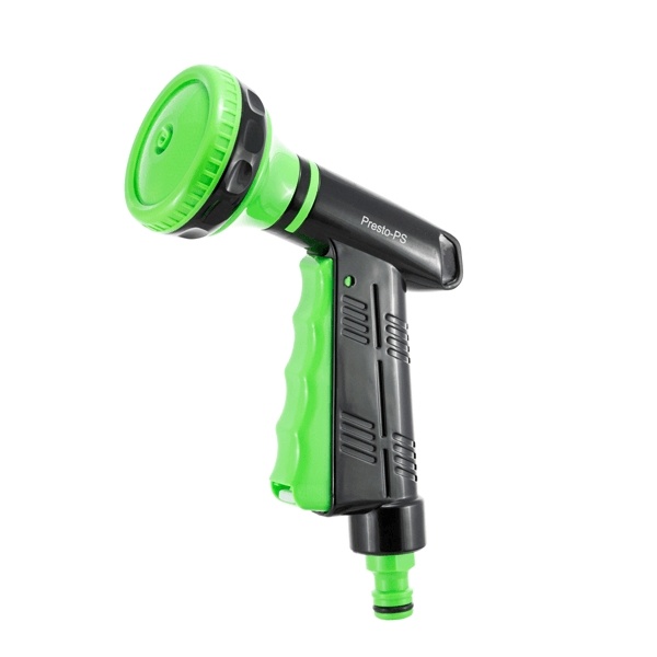 Пистолет для полива пластиковый Presto-PS насадка на шланг (4443) Пистолет для полива пластиковый Presto-PS насадка на шланг (4443)