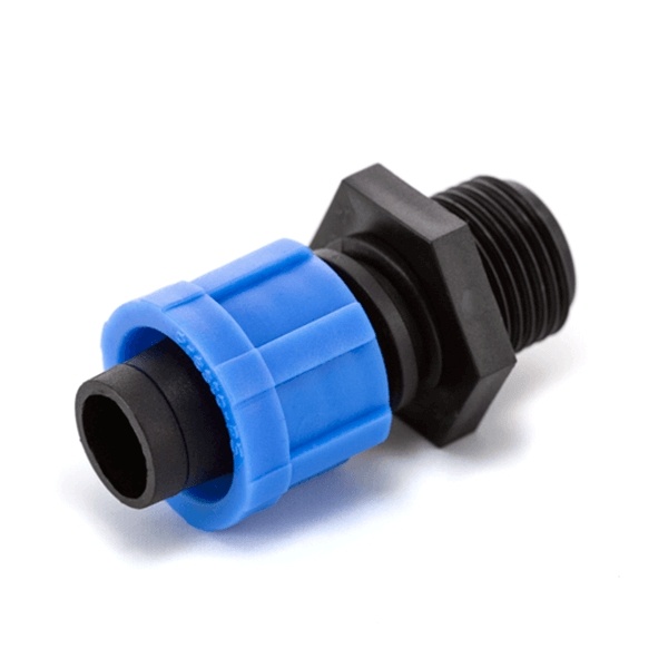 Стартер Presto-PS для крапельної стрічки з різьбленням 3/4 дюйма (MT-0117-34) Стартер Presto-PS для крапельної стрічки з різьбленням 3/4 дюйма (MT-0117-34)