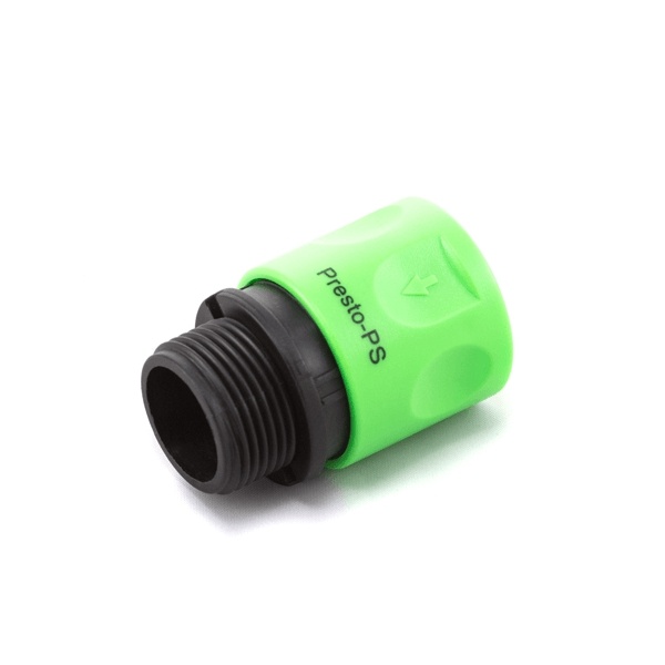 Конектор Presto-PS із зовнішнім різьбленням 3/4 дюйма (4020) Конектор Presto-PS із зовнішнім різьбленням 3/4 дюйма (4020)
