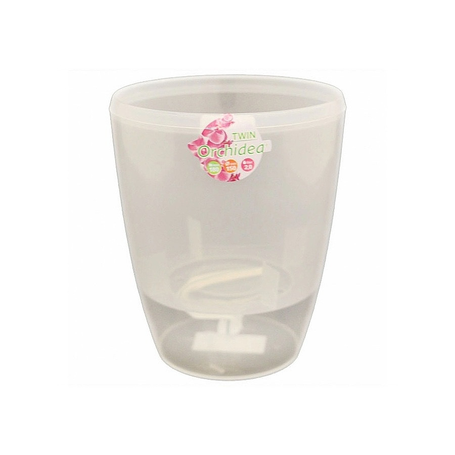 Вазон з автополивом Орхідея Твін 2 л прозорий Вазон з автополивом Орхідея Твін 2 л прозорий