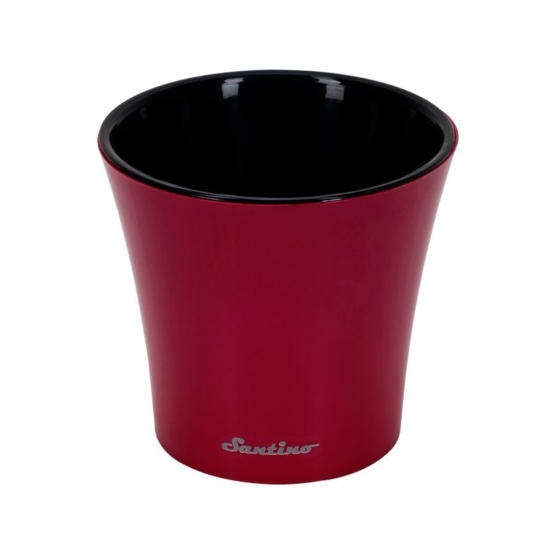 Горщик для квітів Santino ARTE 0,6 л червоний Горщик для квітів Santino ARTE 0,6 л червоний