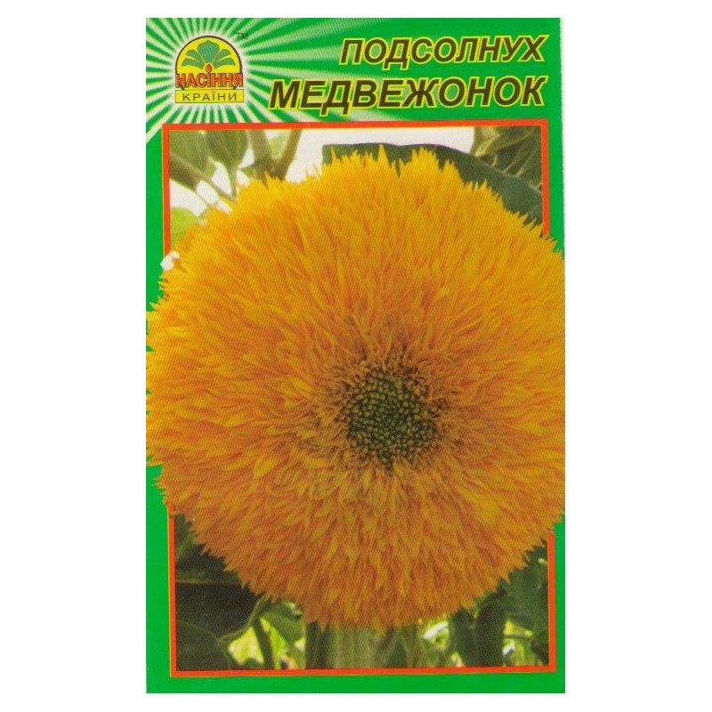 Насіння Соняшник ведмежа 1 г (Насіння країни) Насіння Соняшник ведмежа 1 г (Насіння країни)