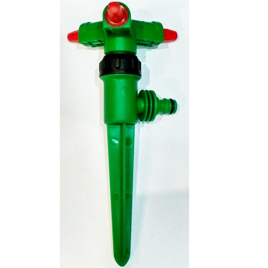 Ороситель-вертушка на 3 хода с длиной ножкой (под коннектор) Ороситель-вертушка на 3 хода с длиной ножкой (под коннектор)