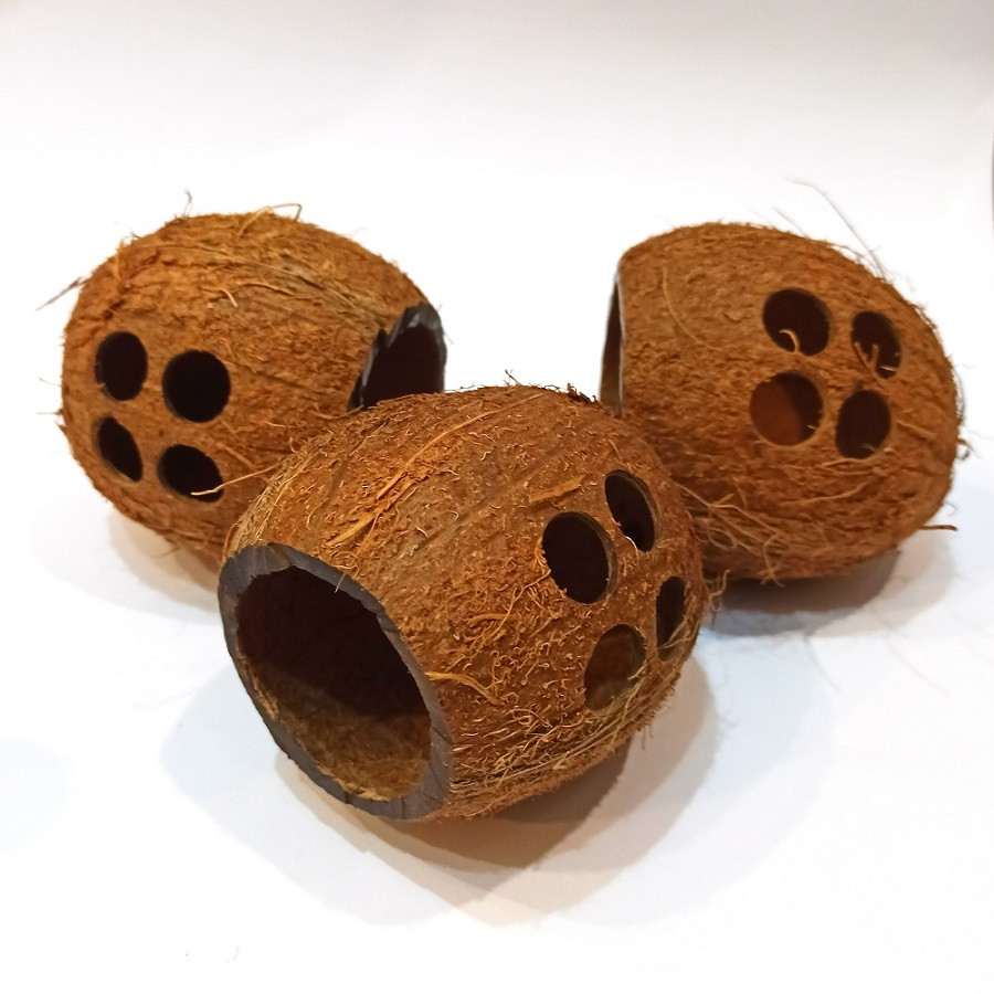 Домик для хомяка из кокоса Домик для хомяка из кокоса