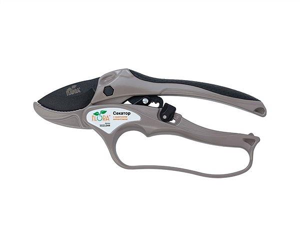 Секатор с храповым механизмом Flora 205мм 5021344 Секатор с храповым механизмом Flora 205мм 5021344