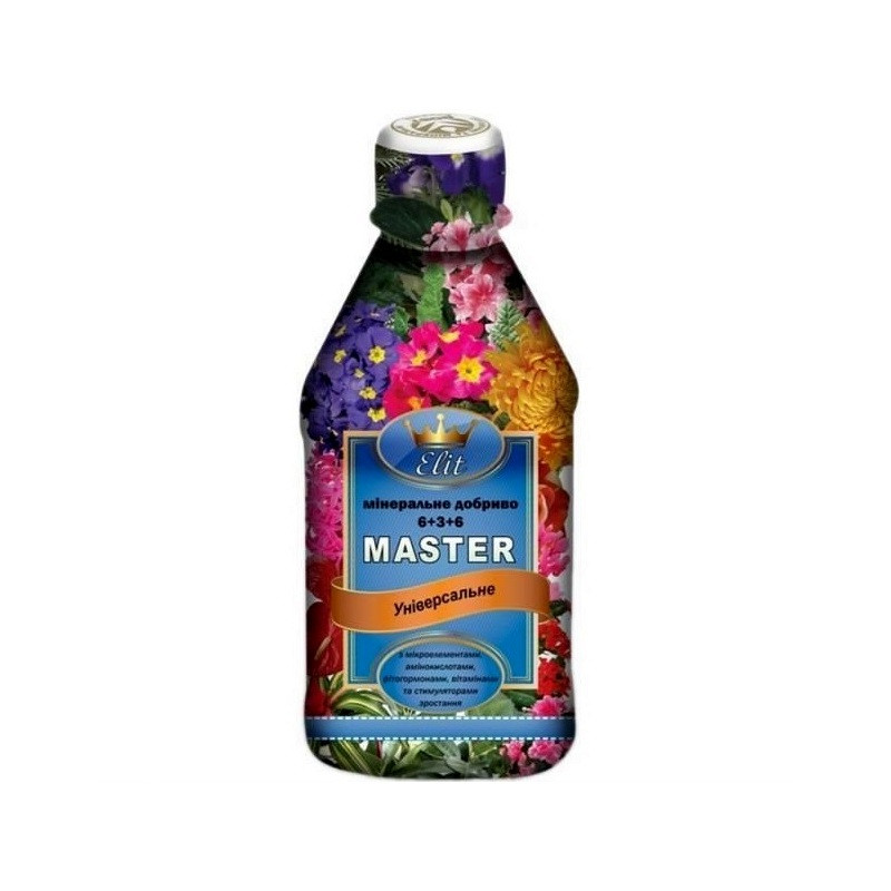 Добриво Майстер Еліт універсальне 300 мл Добриво Майстер Еліт універсальне 300 мл