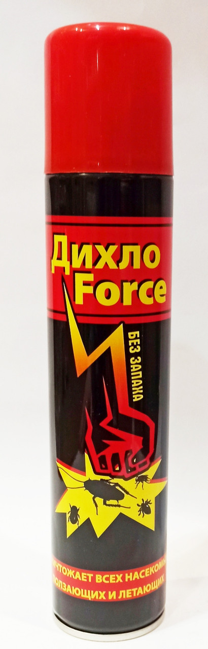 Дихлофос ДИХЛО FORCE 200 МЛ Дихлофос ДИХЛО FORCE 200 МЛ