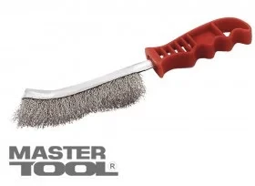 Щітка дротяна з пластиковою ручкою Щітка дротяна з пластиковою ручкою