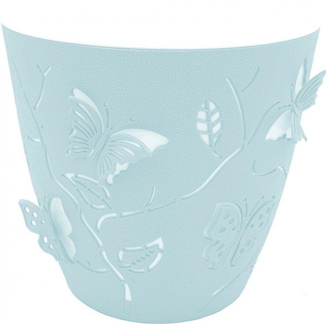 Горшок для цветов 3 Д Планета 0.7 л голубой Горшок для цветов 3 Д Планета 0.7 л голубой