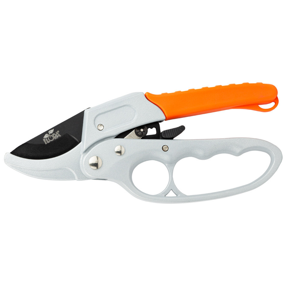 Секатор с храповым механизмом 200 мм FLORA 5021354 Секатор с храповым механизмом 200 мм FLORA 5021354
