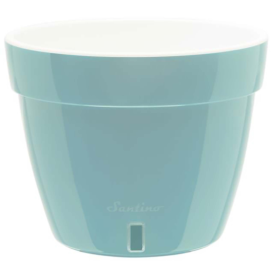 Горшок пластиковый Асти 4 л ментол