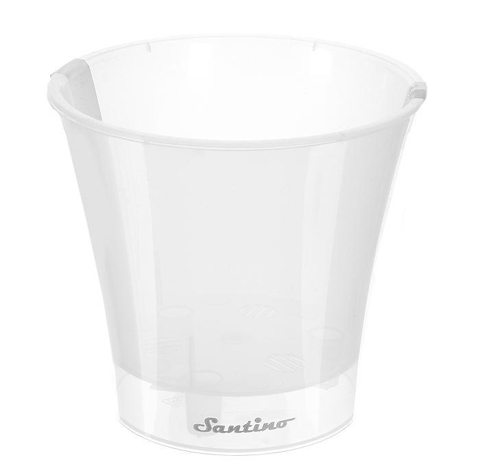 Горшок для цветов Santino ARTE  1.2 л прозрачный