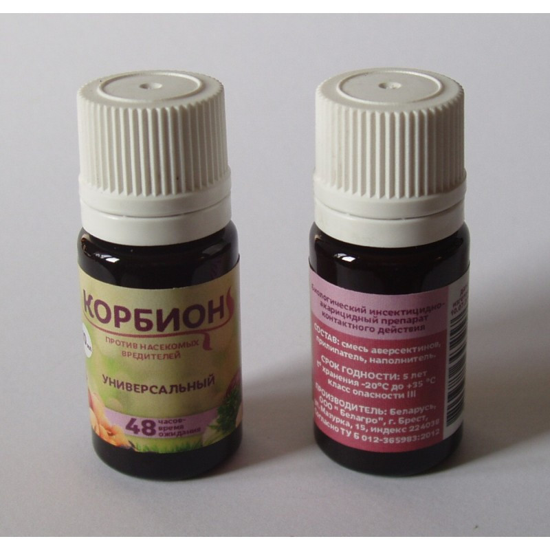 Біоінсектицид-акарицид Корбіон універсальний 10 мл Біоінсектицид-акарицид Корбіон універсальний 10 мл