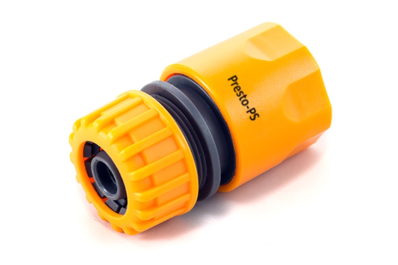 Конектор Presto-PS для шланга 1/2-5/8 дюйма без аквастопа (5809) Конектор Presto-PS для шланга 1/2-5/8 дюйма без аквастопа (5809)