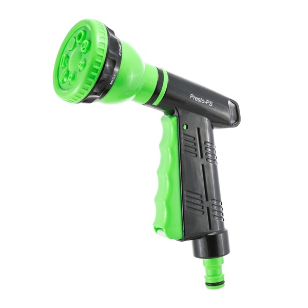 Пістолет для поливу пластиковий Presto-PS насадка на шланг (4442) Пістолет для поливу пластиковий Presto-PS насадка на шланг (4442)