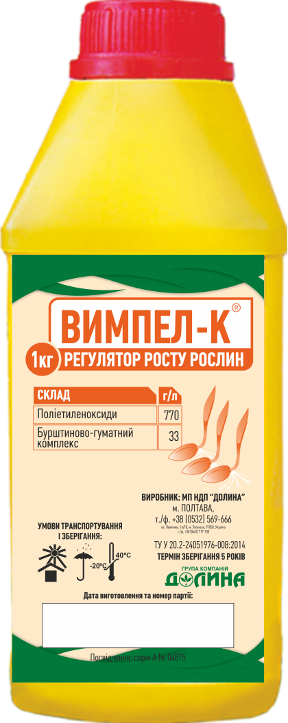 Стимулятор росту рослин Вимпел К, 1 л