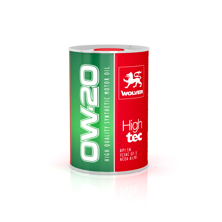Олива моторна WOLVER HIGHTEC SAE 0W-20  каністра 1л жерсть