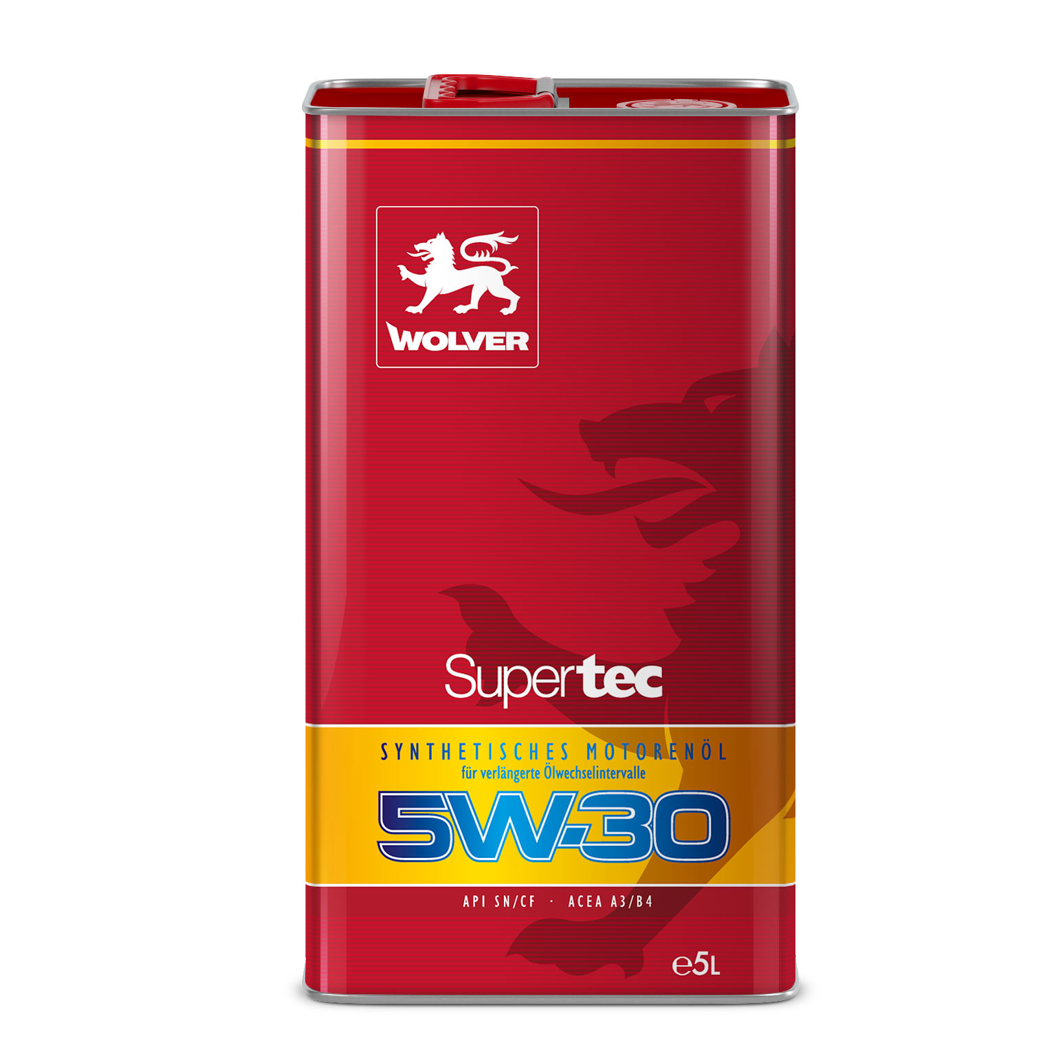 Олива моторна WOLVER SUPERTEC SAE 5W-30  каністра 5л жерсть