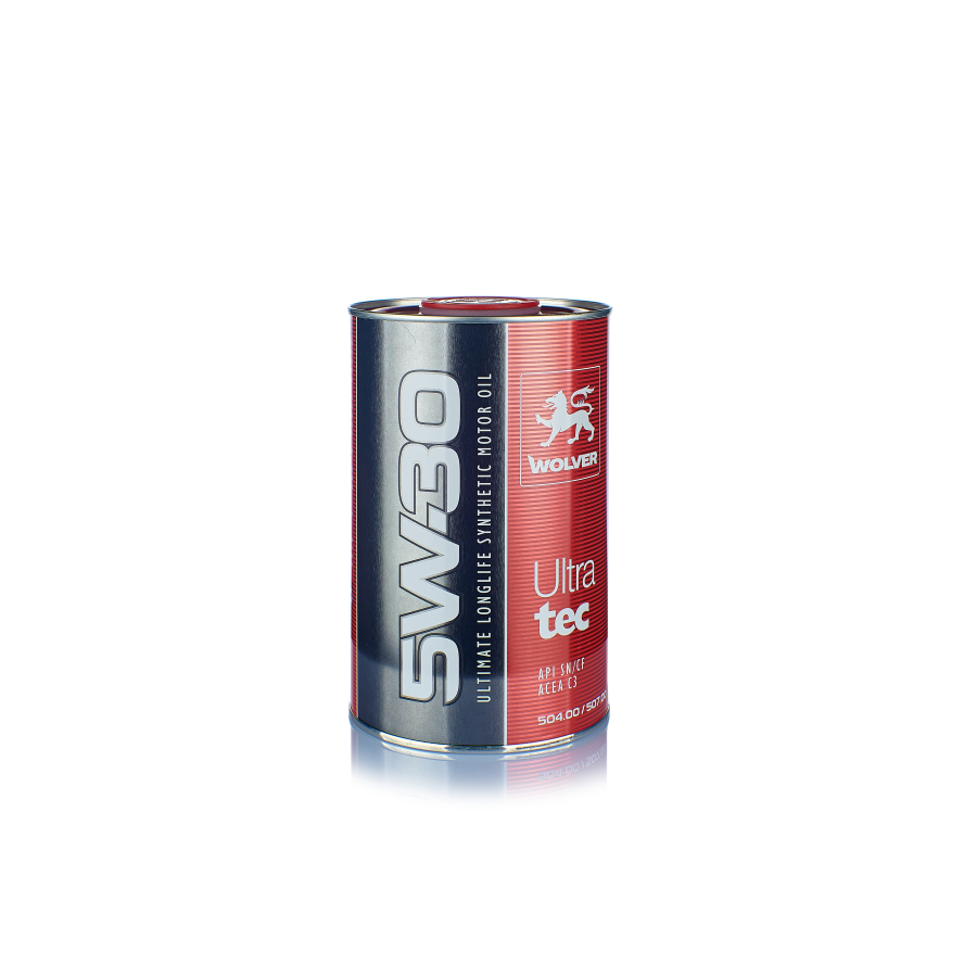 Олива моторна WOLVER ULTRATEC С3 SAE 5W-30  каністра 1л жерсть