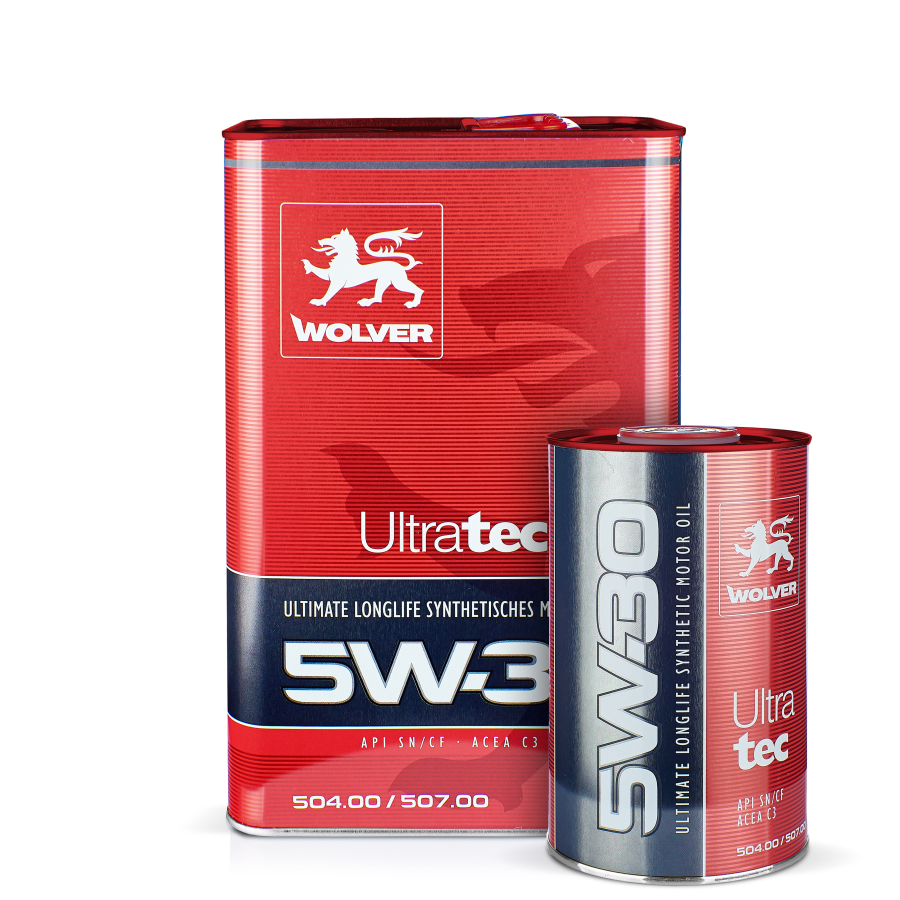 Олива моторна WOLVER ULTRATEC С3 SAE 5W-30  каністра 4л жерсть