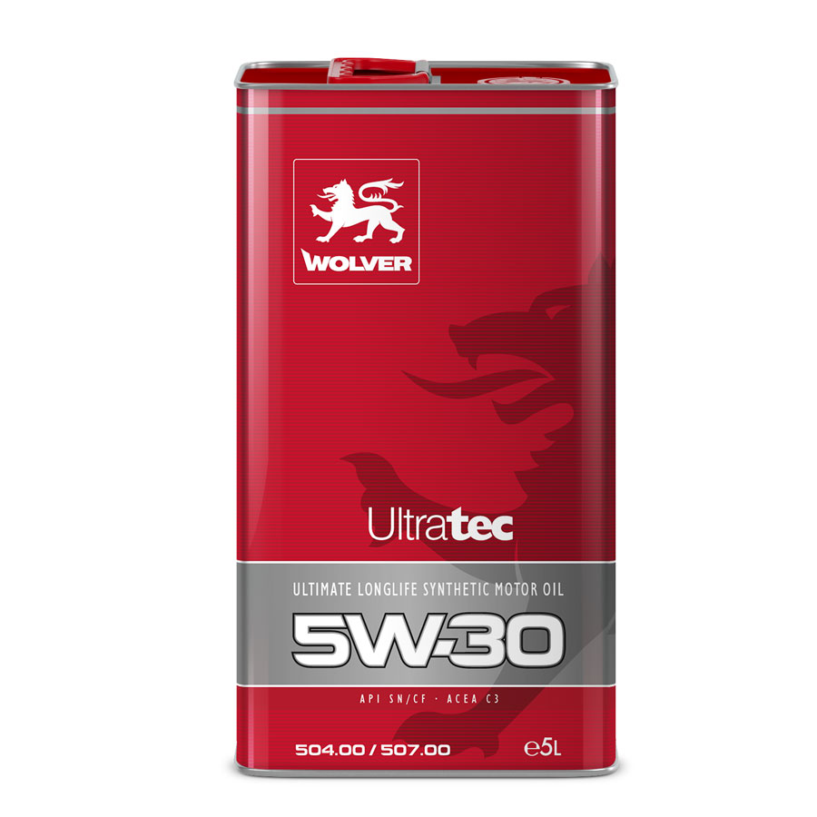 Олива моторна WOLVER ULTRATEC С3 SAE 5W-30  каністра 5л жерсть