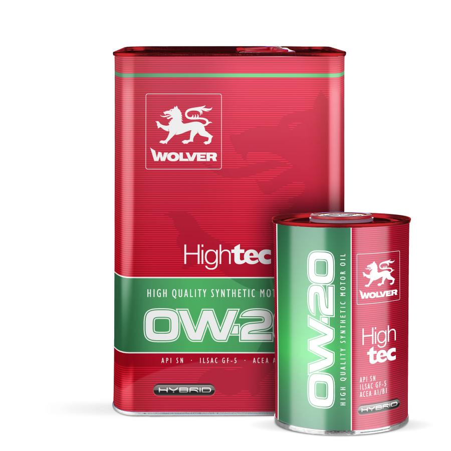 Олива моторна WOLVER HIGHTEC SAE 0W-20 каністра 4л жерсть Олива моторна WOLVER HIGHTEC SAE 0W-20 каністра 4л жерсть