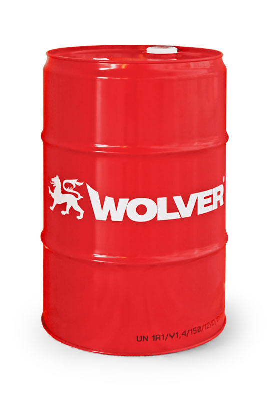 Рідина охолоджуюча WOLVER ANTIFREEZE & COOLANT CONCENTRATE WG12+ (RED)    бочка 60л метал