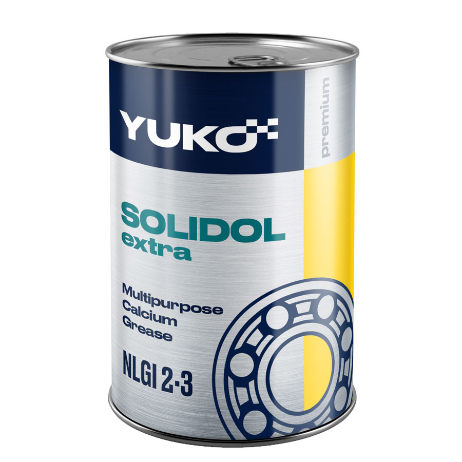 Мастило YUKO Солідол Жировий   0,8кг банка 1л жерсть
