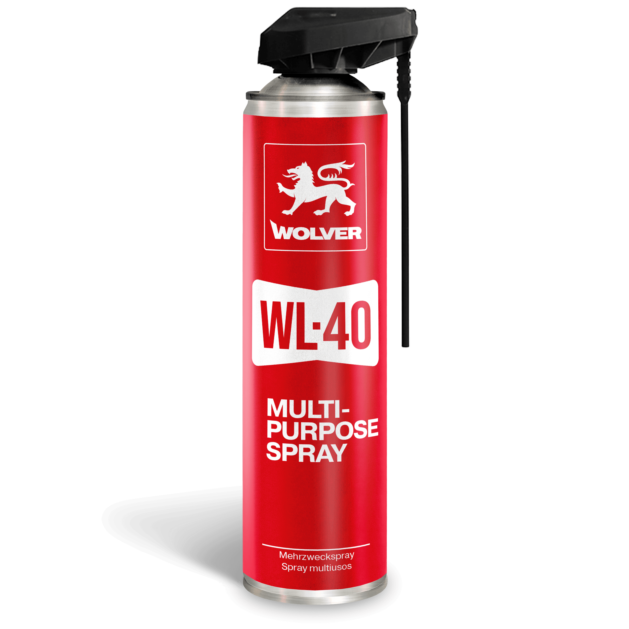 Універсальне мастило-спрей WOLVER WL-40 MULTI-PURPOSE SPRAY    балон 500 мл жерсть