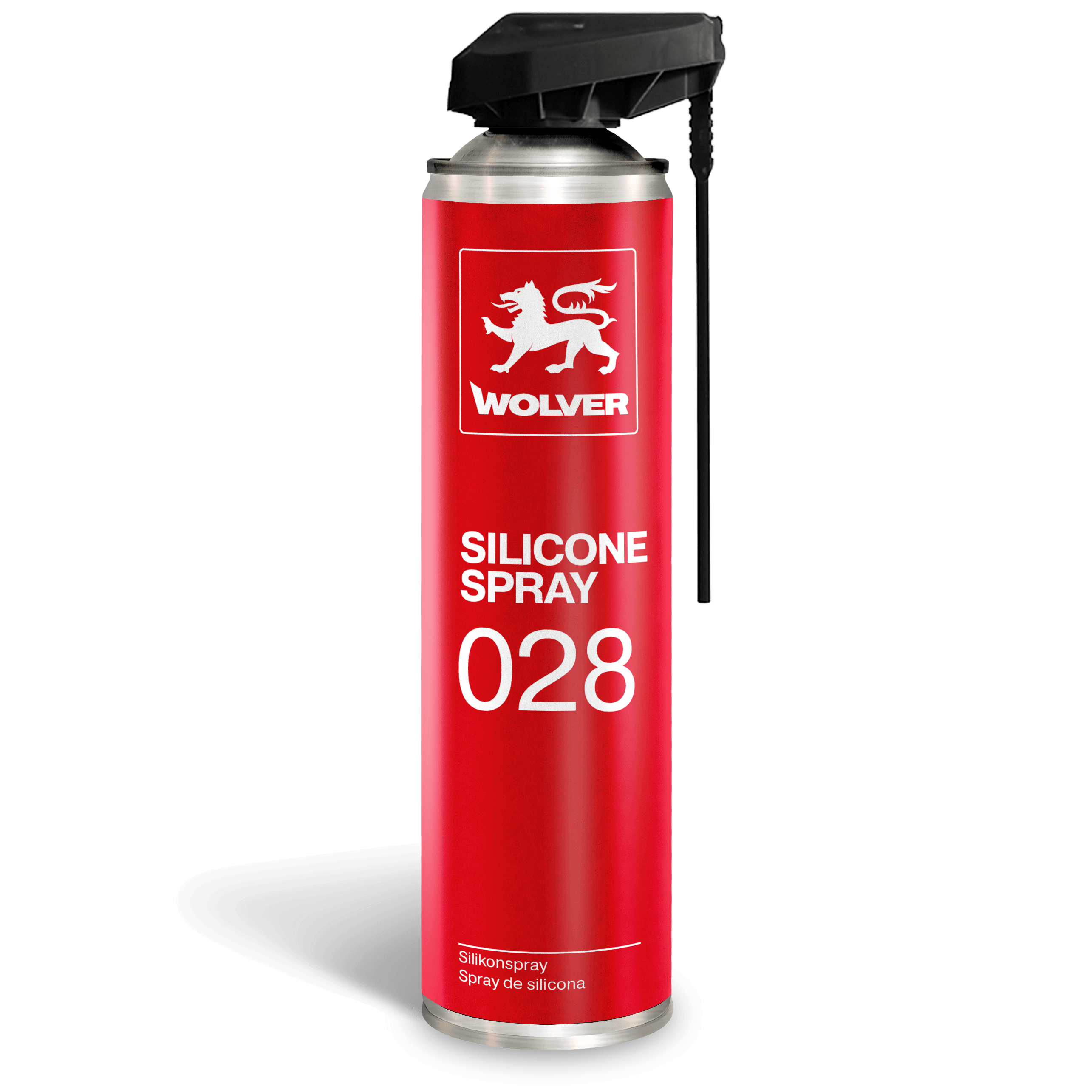 Мастило cиліконове WOLVER SILICONE SPRAY 028    балон 500 мл жерсть