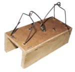 Мышеловка деревяная домик