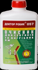 Очиститель для септика и выгребной ямы Доктор Робик 057  798 мл. (Senator, Ukraine) 