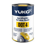 Рідина гальмівна YUKO DOT 4   0,455кг каністра 0,6л жерсть
