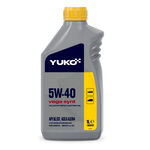 Олива моторна YUKO VEGA SYNT 5W-40 API SL/CF каністра 1л ПЕ